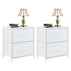 Living Room Cabinet Layers Set Of 2 Fabric Drawers Beside Nightstand Table Closet Chest Clothes Display Cabinet Of Furniture — product image 1