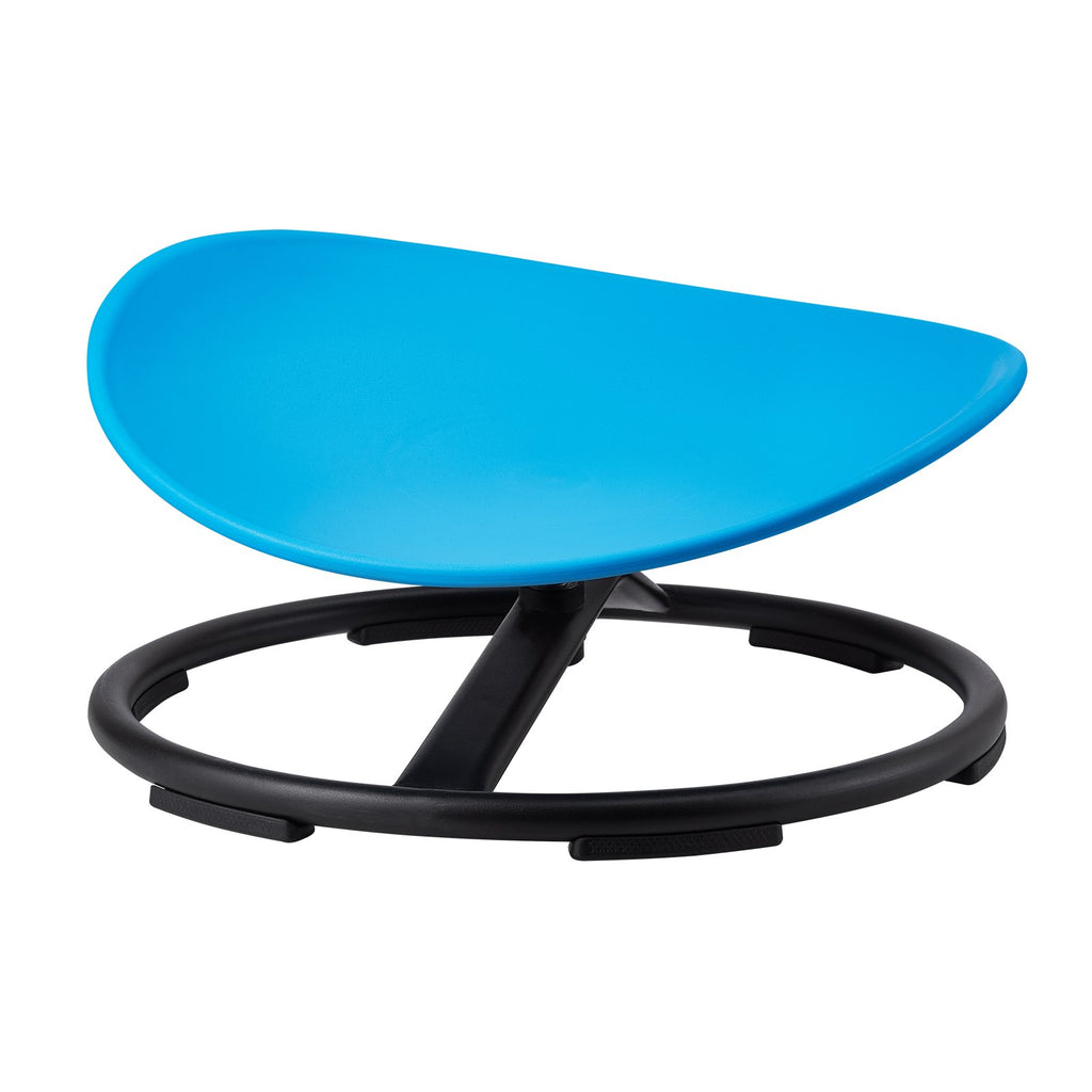 Kids Swivel Chair, 220 LBS Capacity, Sensory Spinning Chair, Autistic Kids Sensory Toy Chair With Non-Slip Metal Base, Toddler Sit And Spin Chair For Coordination Balance Focus Training Blue — product image 1