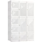 Portable Wardrobe Closet — Folding Clothes Storage Organizer with 8 Cube Compartments — product image 1