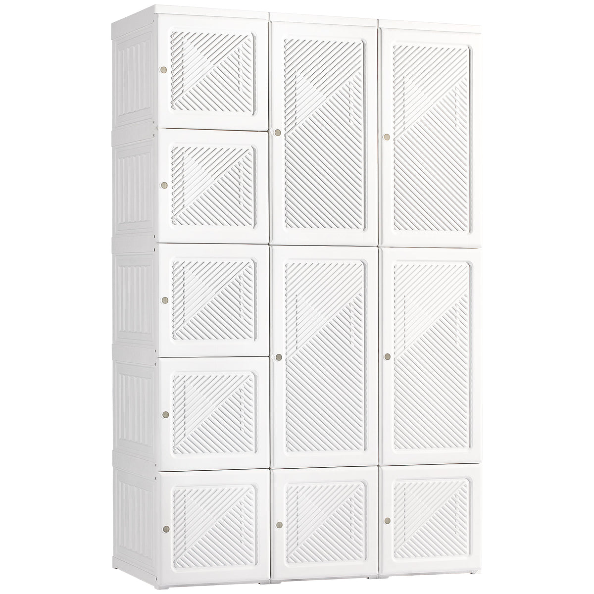 Portable Wardrobe Closet — Folding Clothes Storage Organizer with 8 Cube Compartments — product image 1