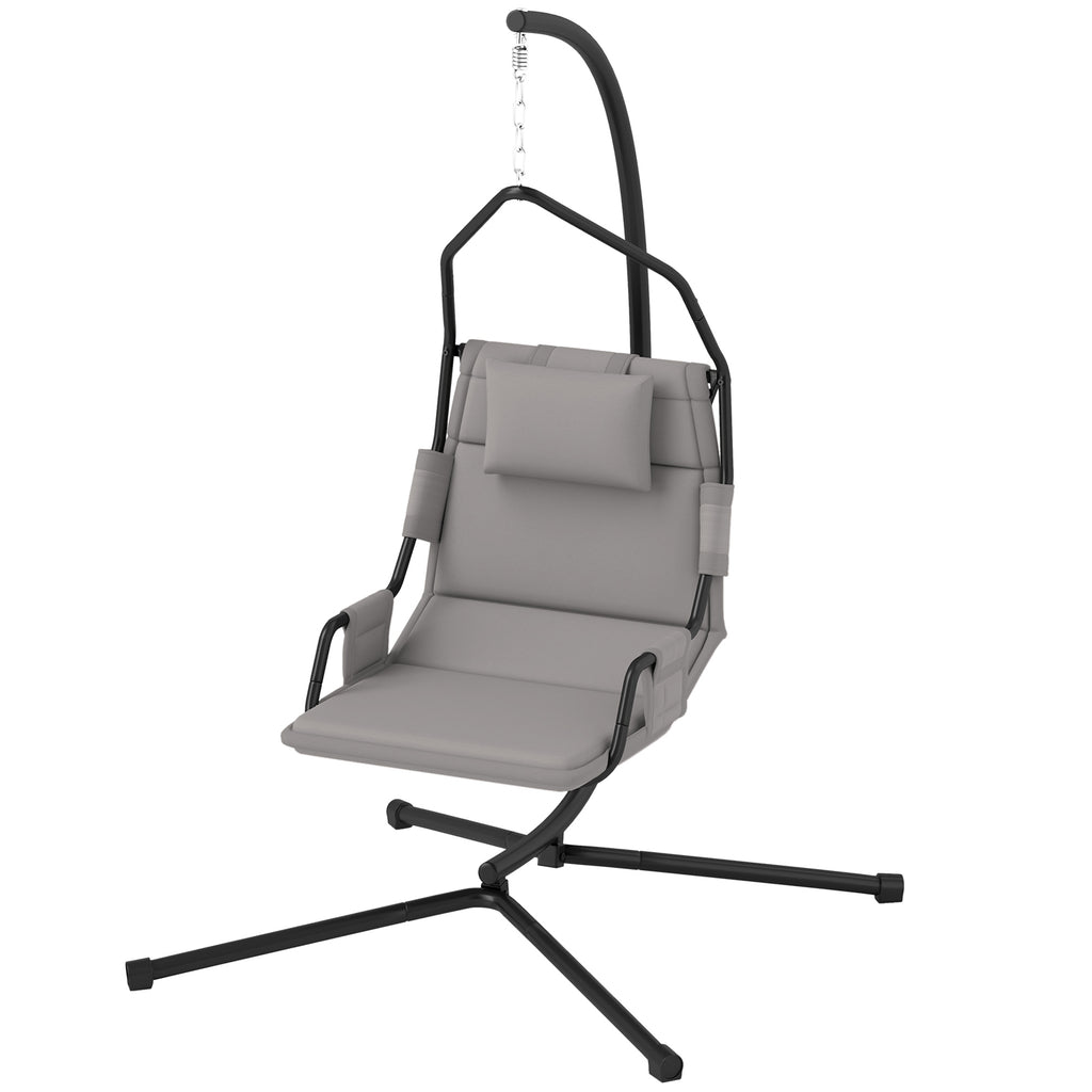 Hammock Chair with Stand and Pa Coating Cushion — product image 1