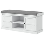 Shoe Storage Bench with Cushioned Seat — product image 1