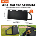 Soccer Rebounder Board, 45"X18" Portable Soccer Wall With 2 Angles Rebound, Foldable HDPE Kickback Rebound Board, Soccer Training Equipment For Kids And Adults, Passing & Shooting Practice — product image 3