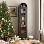 Metal Arched Bookcase Cabinet — Kitchens — product image 3
