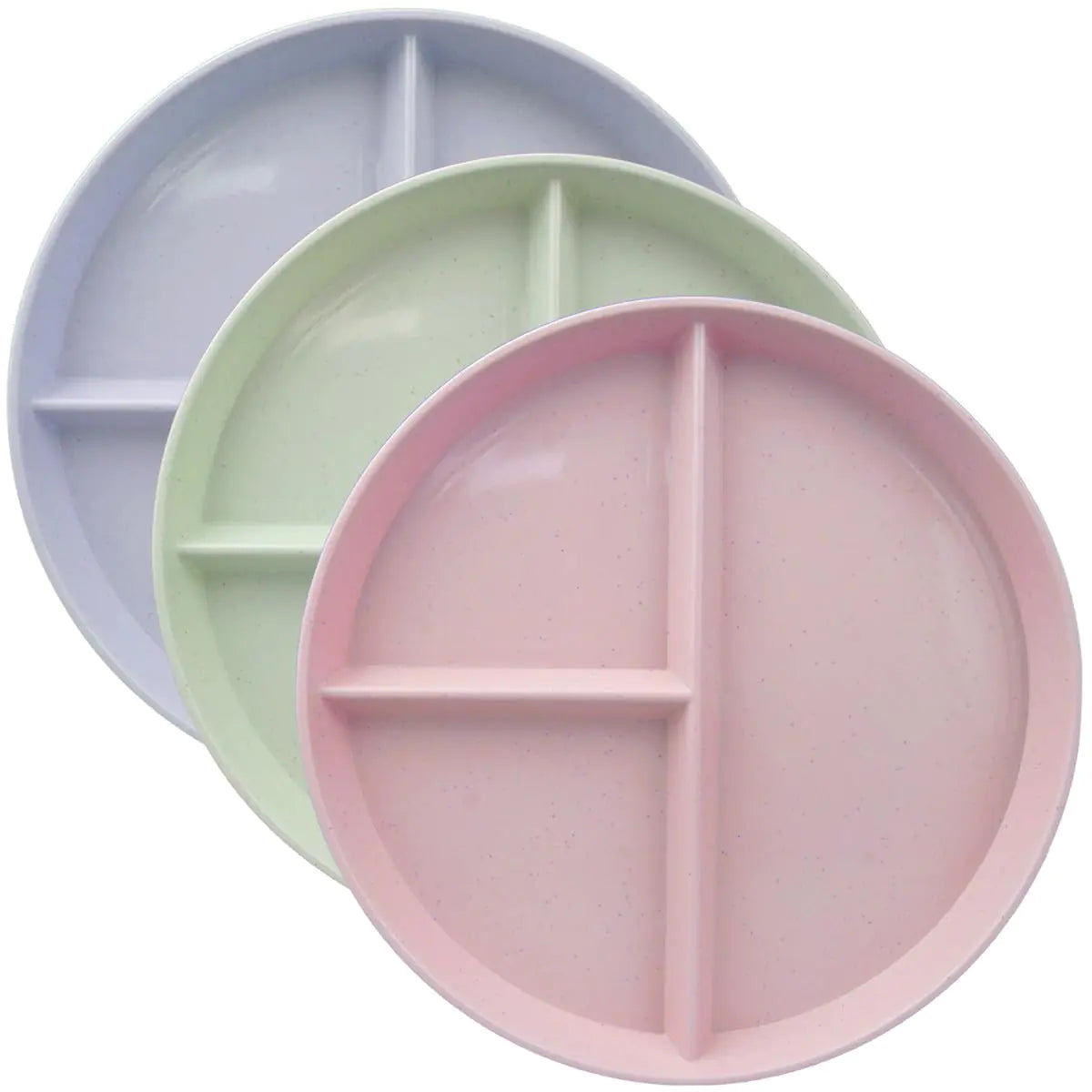 Soptalles Trio Portion-Control Dinner Plates