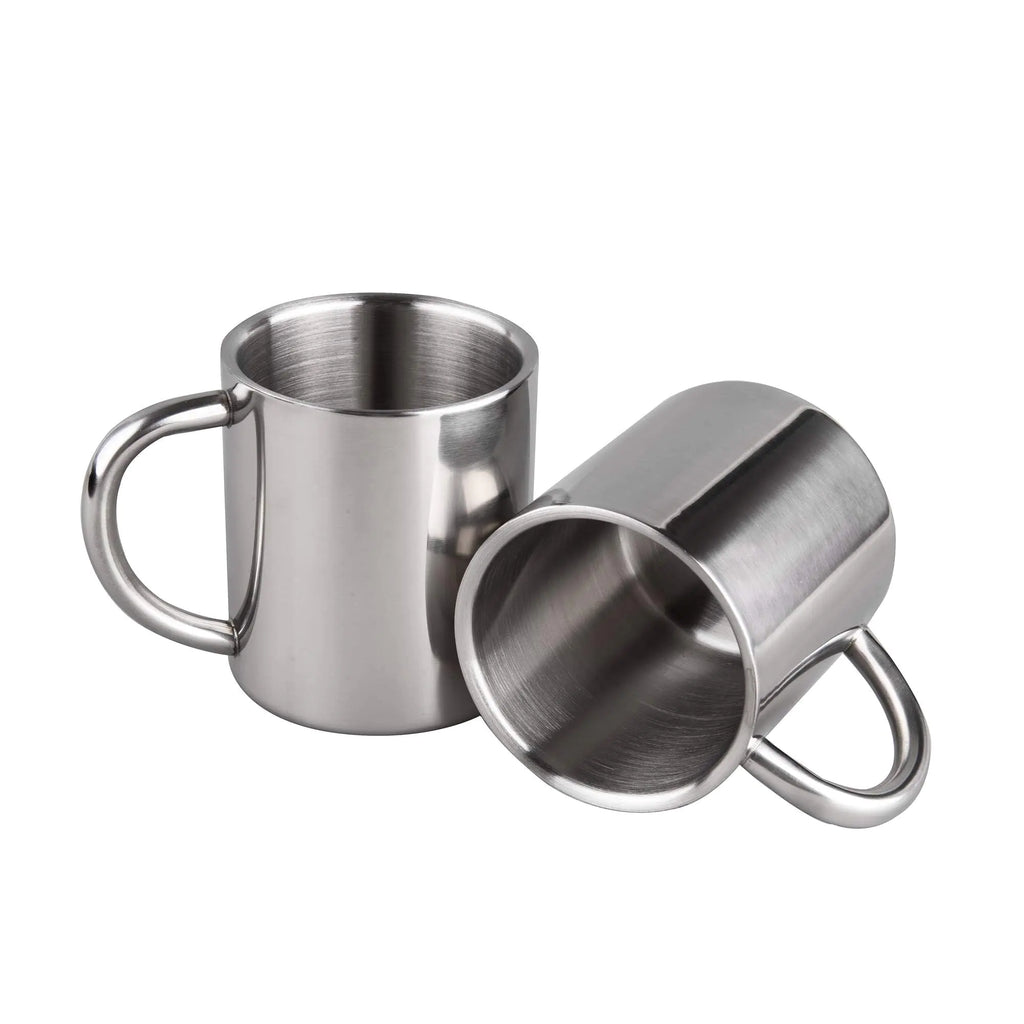 Stainless Dual-Wall Camp Mugs 13.5oz - Set of 2