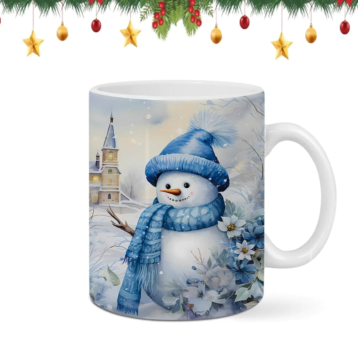 Frosty Snowman 11 Oz Holiday Mug