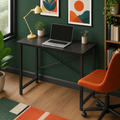 Black 31-inch compact home office desk — vibrant primary product view