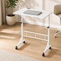Adjustable Mobile Laptop Desk — 31.5 in. — styled home-office lifestyle image
