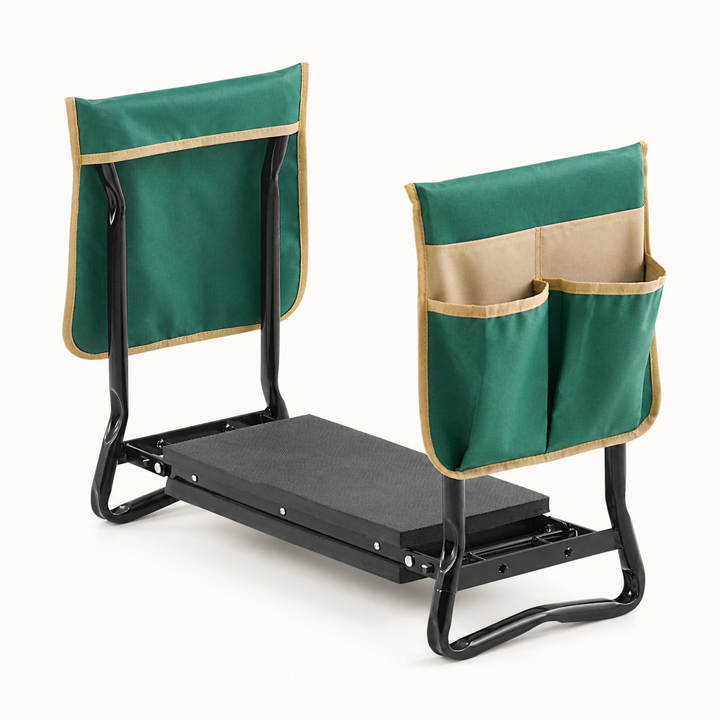 Folding Garden Kneeler and Seat — premium studio product image