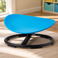 Sensory Spinning Chair for Children — Blue in a colorful contemporary setting