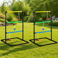 Outdoor Ladder Toss Game Set with Carry Bag in a colorful realistic setting