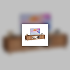 Mid-Century Media Console with Storage — 58 in. — square primary product view