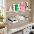 Wire Shelf Kit — 4 Ft — Set of 2 in a colorful realistic setting