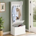Hall Tree with Coat Rack — Storage in a colorful realistic setting