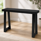 46 in Console Table — Modern Desk Behind the Couch in a colorful realistic setting