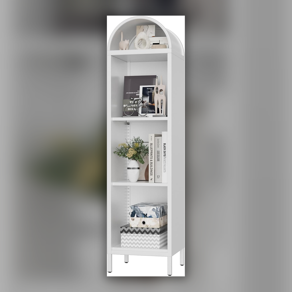 Arch Display Bookcase with 2 Adjustable Shelves — square primary product view