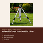 Adjustable Tripod Lawn Sprinkler , Gray product details
